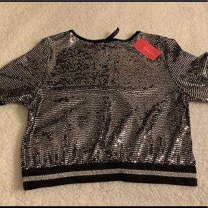Sparkle crop top